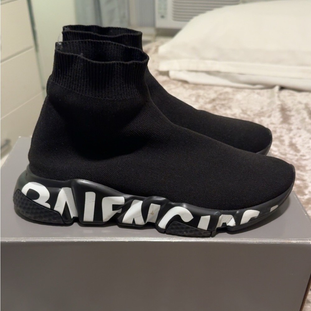 Balenciaga Speed Graffiti Sneakers